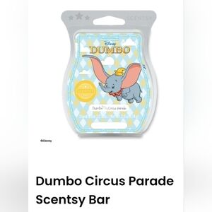 Scentsy Dumbo Circus Parade Sweet Clementine Creamy Peach Mango Vanilla Bean Wax